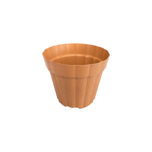 Maceta Bamboo # 6 Barro