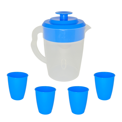 Jgo. Jarra POP 2 Lt Con Vasos