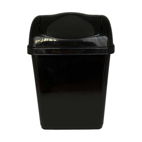 Bote Rectangular C/Balancin Negro