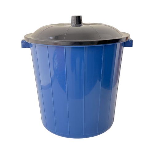 Cesto Pop Azul C/Tapa