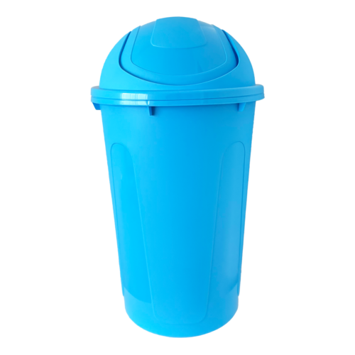 0057AZ Bote Pooky 50 Lts C/Balancin Azul