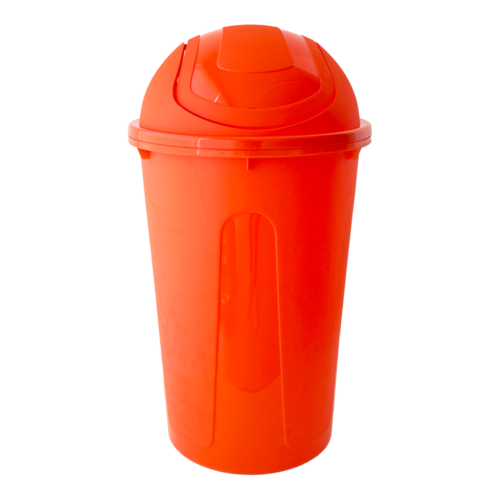 0057NA Bote Pooky 50 Lts C/Balancin Naranja