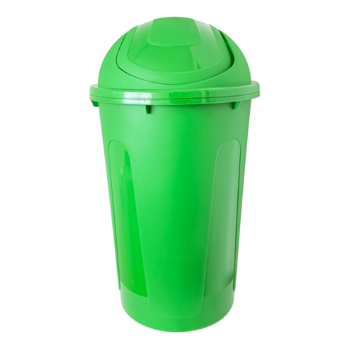 0057VE Bote Pooky 50 Lts C/Balancin Verde