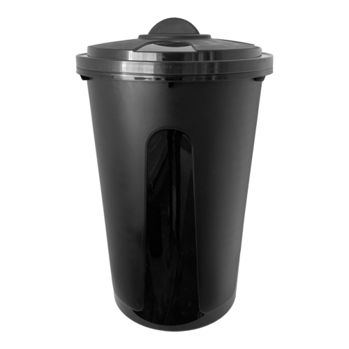 0059N Cesto Pooky 50 Lt C/Tapa Eco Negro